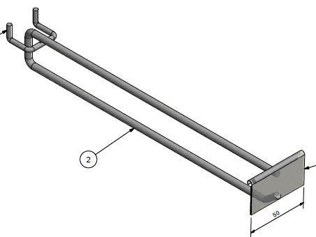 A163-FSHOOK225/VIP26-0050/BOX100