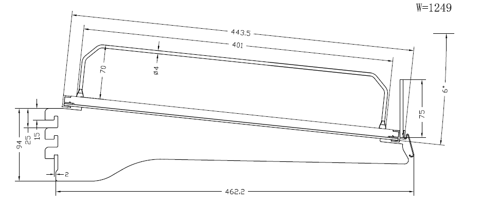 APM1245X444BLK-12DIVIDERS