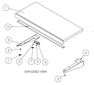 TG Timber Shelf 600 - PP